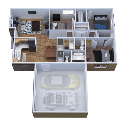 Cedar, 3 Bedroom